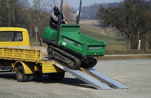 rampa di carico per trasporto pesante