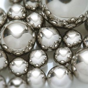 sfera in acciaio inossidabile