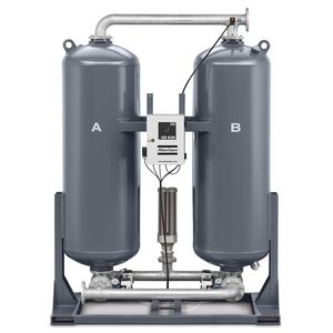 essiccatore per aria compressa ad adsorbimento senza calore