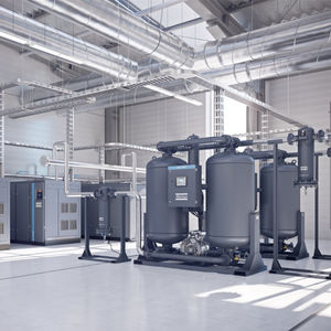 essiccatore per aria compressa ad adsorbimento senza calore