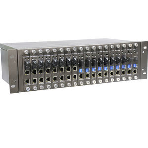 convertitore di media / Ethernet / in fibra ottica / per rack