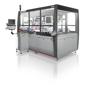 pressa crimpatrice per sutura chirurgica