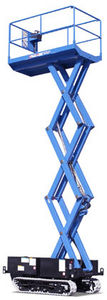 piattaforma elevatrice a forbice mobile
