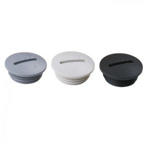 tappo rotondo / filettato / in plastica / per guarnizioni O-ring