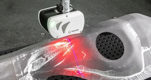 testa di scansione laser