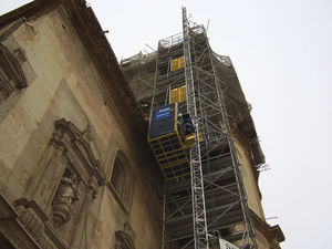 ascensore per il settore dell'edilizia