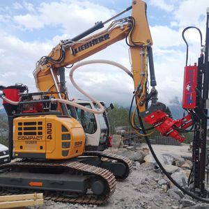 attrezzo di scavo per escavatore