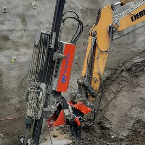 attrezzo di scavo per escavatore