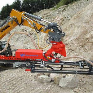 attrezzo di scavo per escavatore