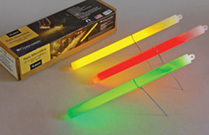 illuminazione di emergenza / chemiluminescente / tubolare / a tenuta stagna