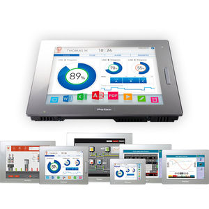 HMI con touch screen multitouch