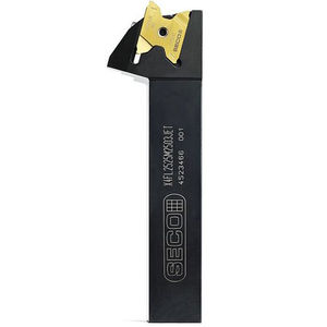 utensile per scanalare e tranciare esterno / a flangia / con fluido di raffreddamento