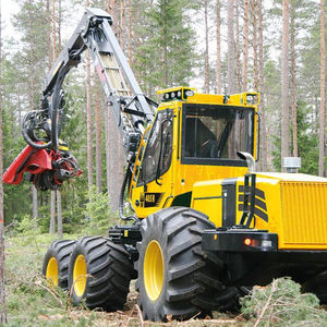 abbattitrice forestale gommata