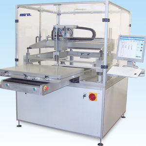 macchina serigrafica per pasta saldante