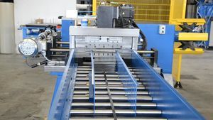 linea di taglio trasversale per acciaio 1