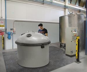impianto di impregnazione sottovuoto 1