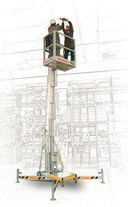 piattaforma a sfilo verticale semovente