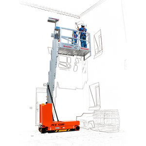 piattaforma a sfilo verticale semovente