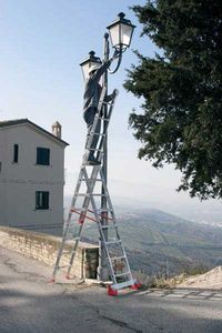 scala da appoggio in alluminio