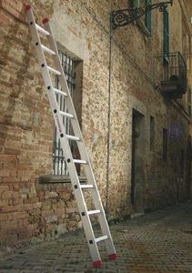 scala da appoggio in alluminio