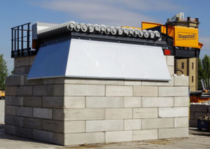 vaglio per cantiere di costruzione
