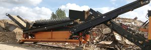 vaglio per cantiere di costruzione