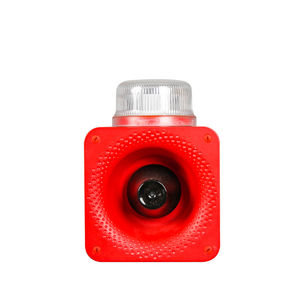 diffusore di allarme sonoro con luce a LED / IP65 / murale