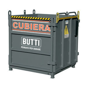 benna per calcestruzzo rettangolare