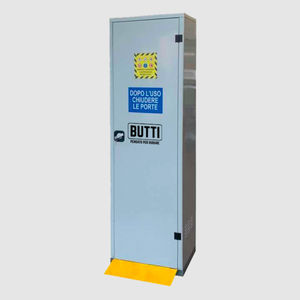 postazione di sicurezza per lo stoccaggio e il caricamento 1