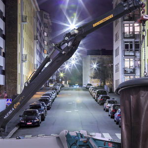 gru montata su camion