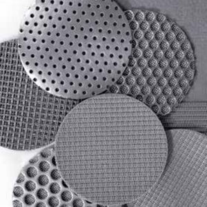 materiale filtrante in rete a maglia