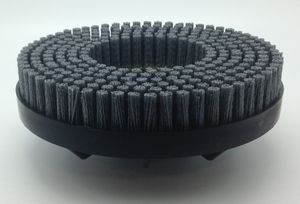 spazzola a tazza / di sbavatura / in nylon