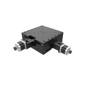tavola di posizionamento XY / a motore / 2 assi / con vite a sfere