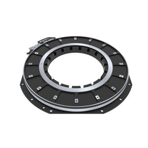 tavola rotante azionata a motore / orizzontale / per macchina utensile / compatta