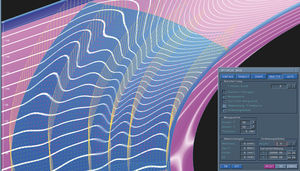 software CAD di ottimizzazione di superficie
