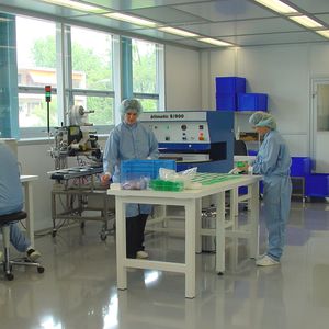 camera bianca per materiale medicale