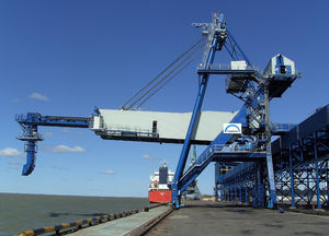 caricatore di nave per carbone