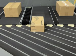smistatore a nastro trasversale