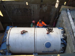 fresa meccanica a piena sezione
