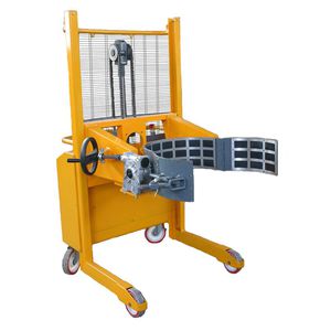 accatastatore con rotazione di fusto
