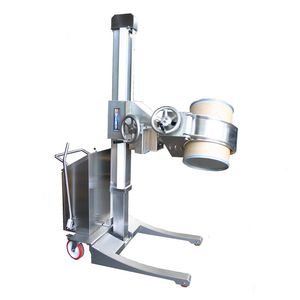 accatastatore con rotazione di fusto