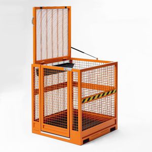 piattaforma di sollevamento montata su carrello elevatore