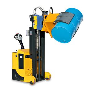 accatastatore con rotazione di fusto 1