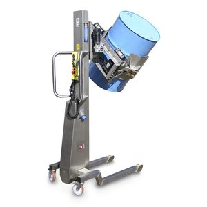 accatastatore con rotazione di fusto