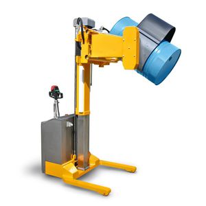 accatastatore con rotazione di fusto