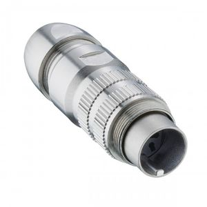 connettore RF / circolare / femmina / ad avvitamento