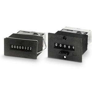 contatore totalizzatore di impulsi / analogico / elettromeccanico / per montaggio su pannello