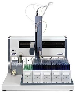 stazione di manipolazione di liquidi per laboratorio