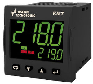 controllore di temperatura con doppio display a LED / programmabile / IP65