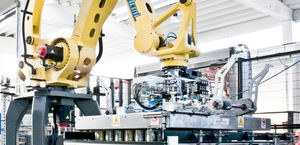 pallettizzatore robotizzato / di casse / di manipolazione